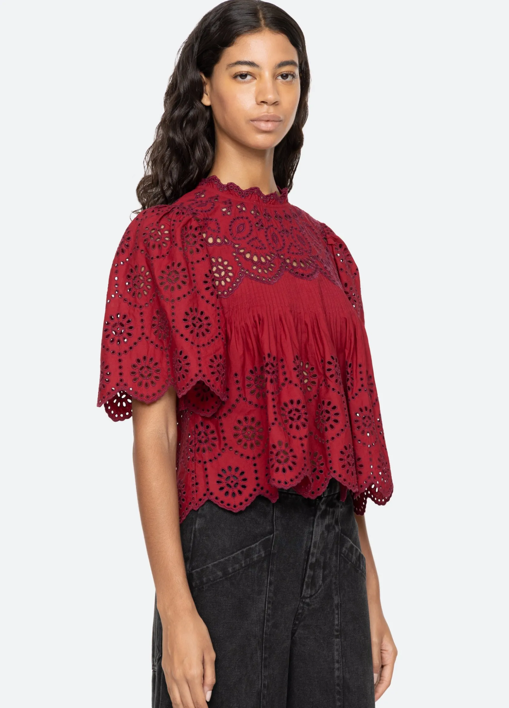 Tops>Sea New York Lainey S/S Top