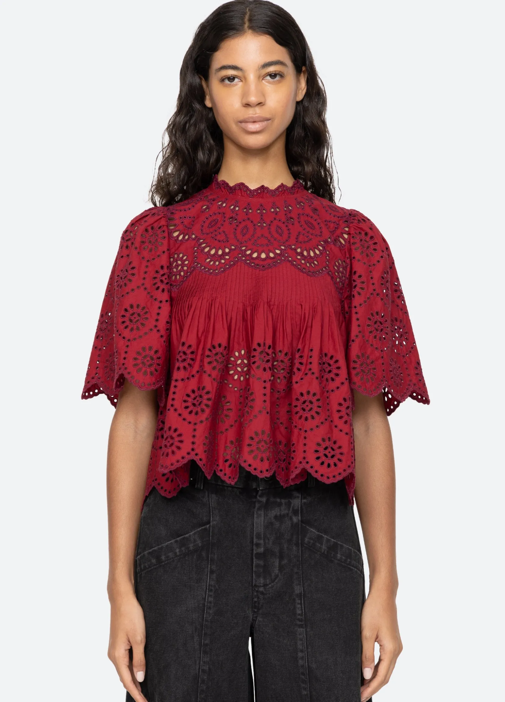 Tops>Sea New York Lainey S/S Top