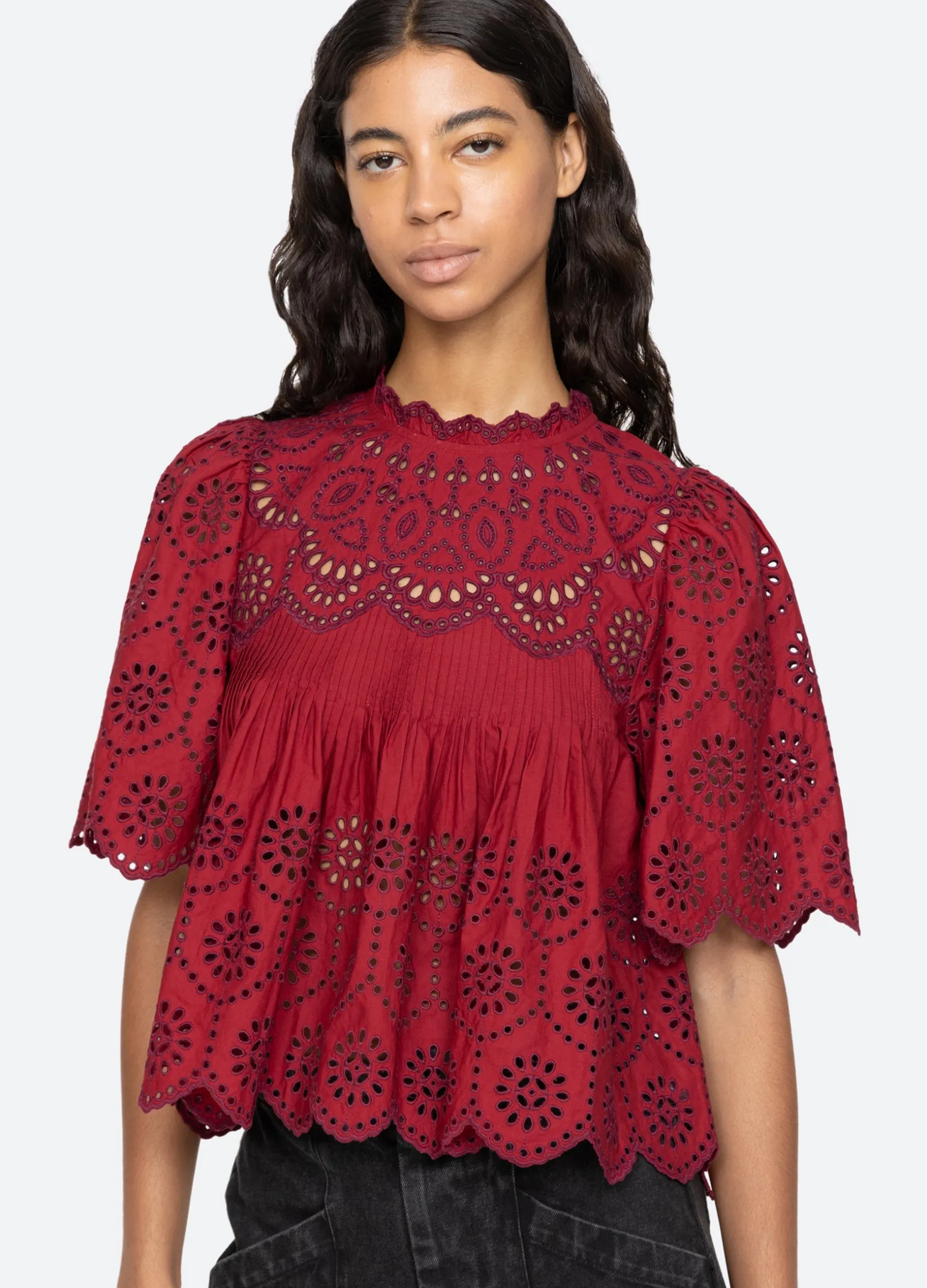 Tops>Sea New York Lainey S/S Top