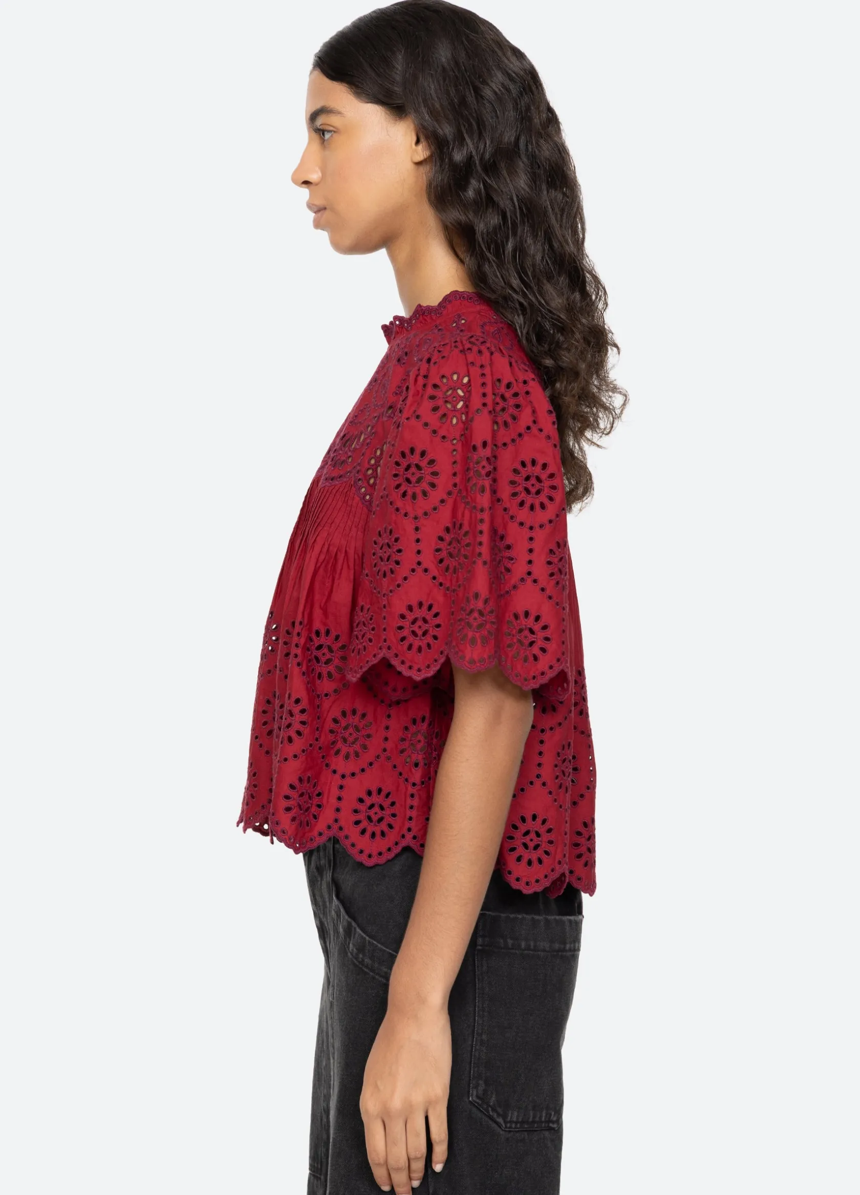 Tops>Sea New York Lainey S/S Top
