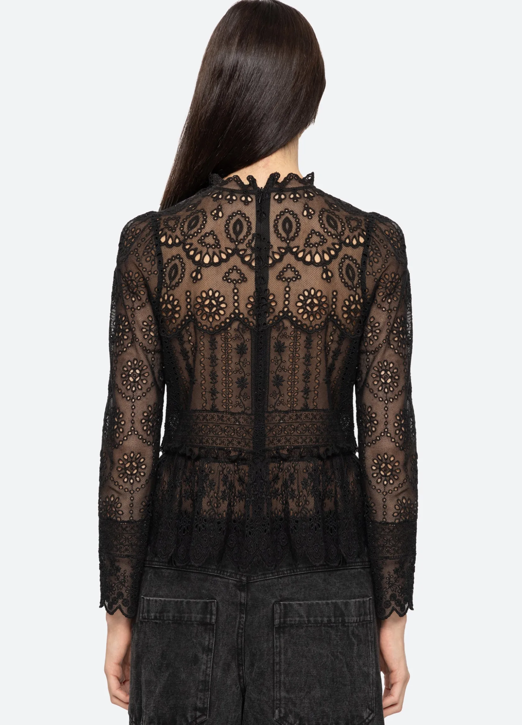 Tops>Sea New York Lainey Top Black