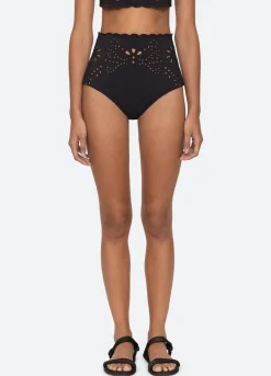 Swimwear>Sea New York Liat Bikini Bottom Black