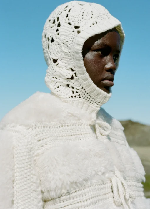 Accessories>Sea New York Lorena Balaclava Cream