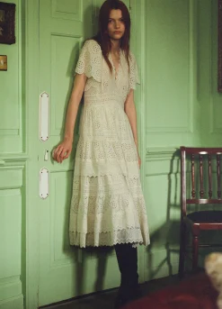 Dresses>Sea New York Lyla Dress Cream