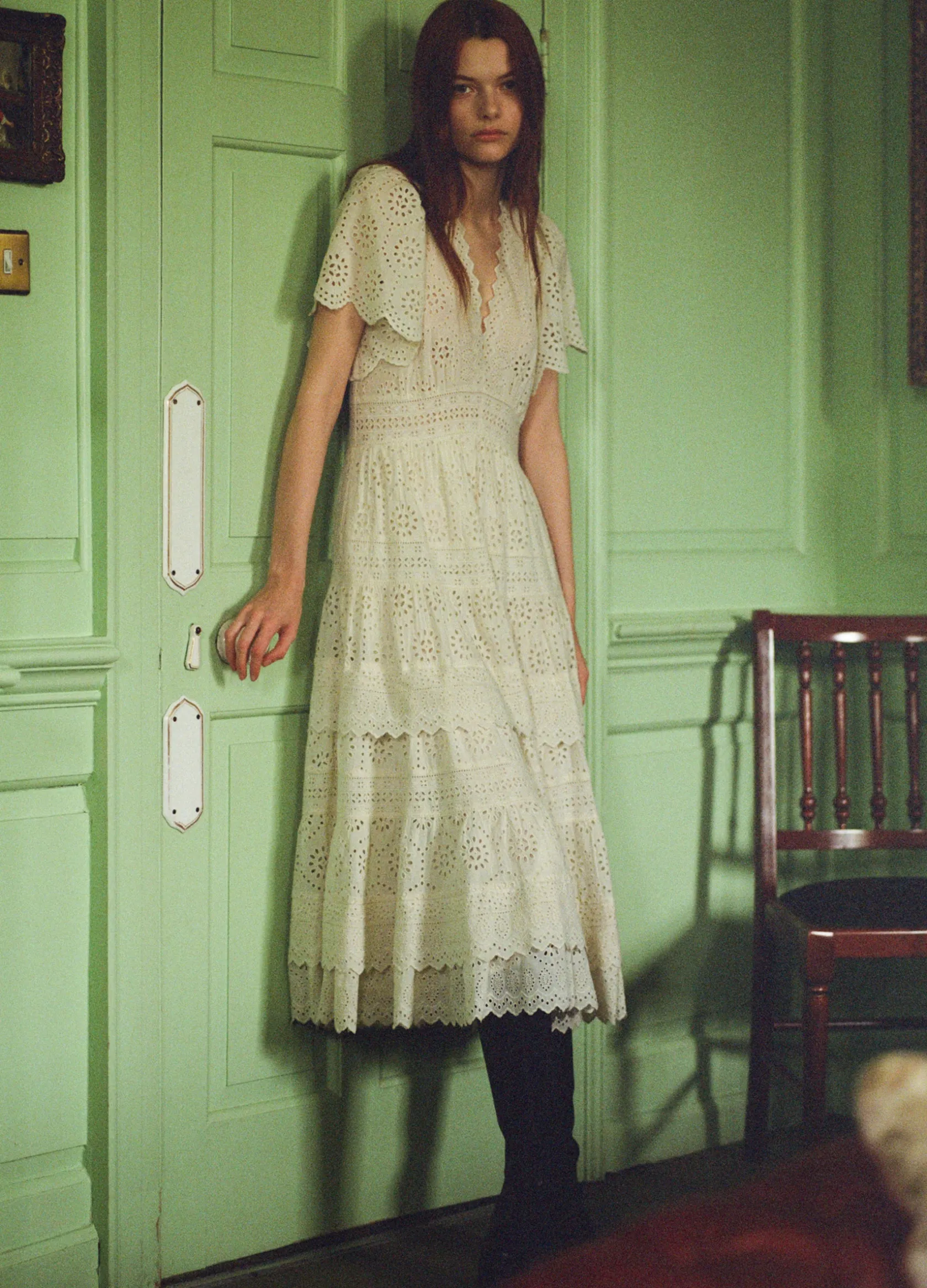 Dresses>Sea New York Lyla Dress Cream