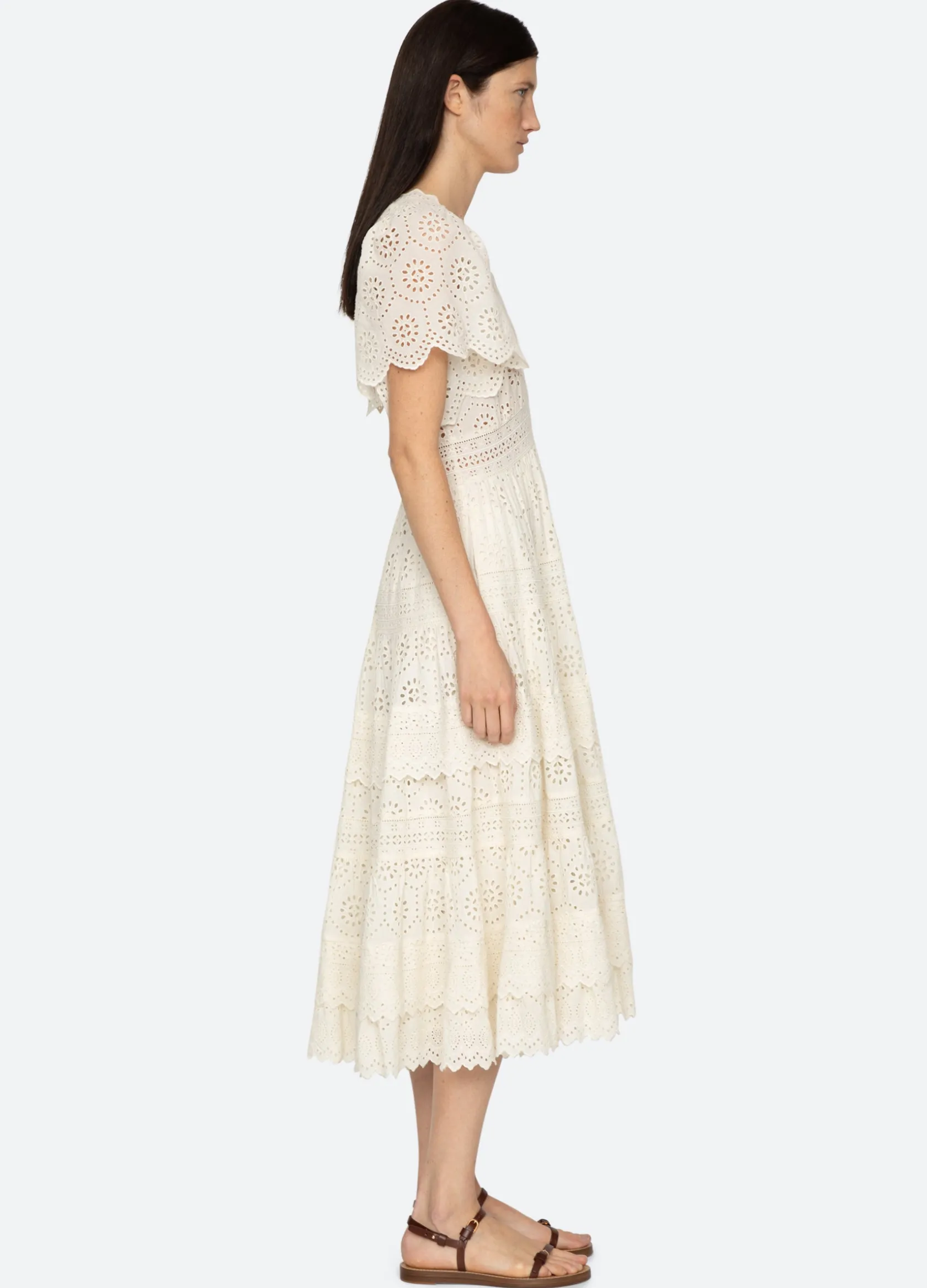 Dresses>Sea New York Lyla Dress Cream