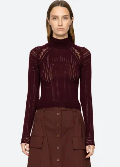 Sweaters|Tops>Sea New York Paxton Turtleneck