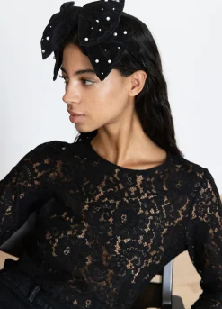 Accessories>Sea New York Pearl Headband Black