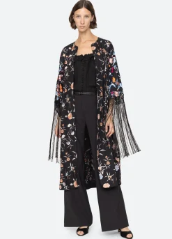 Tops>Sea New York Priscilla Robe Black