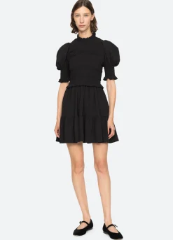 Dresses>Sea New York Regina Mini Dress Black