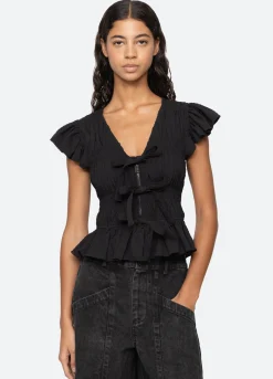 Tops>Sea New York Regina Top