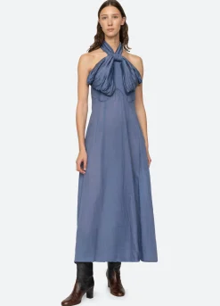 Dresses>Sea New York Risa Halter Dress