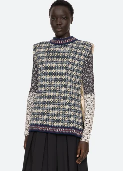 Sweaters|Tops>Sea New York Rory Vest Multi
