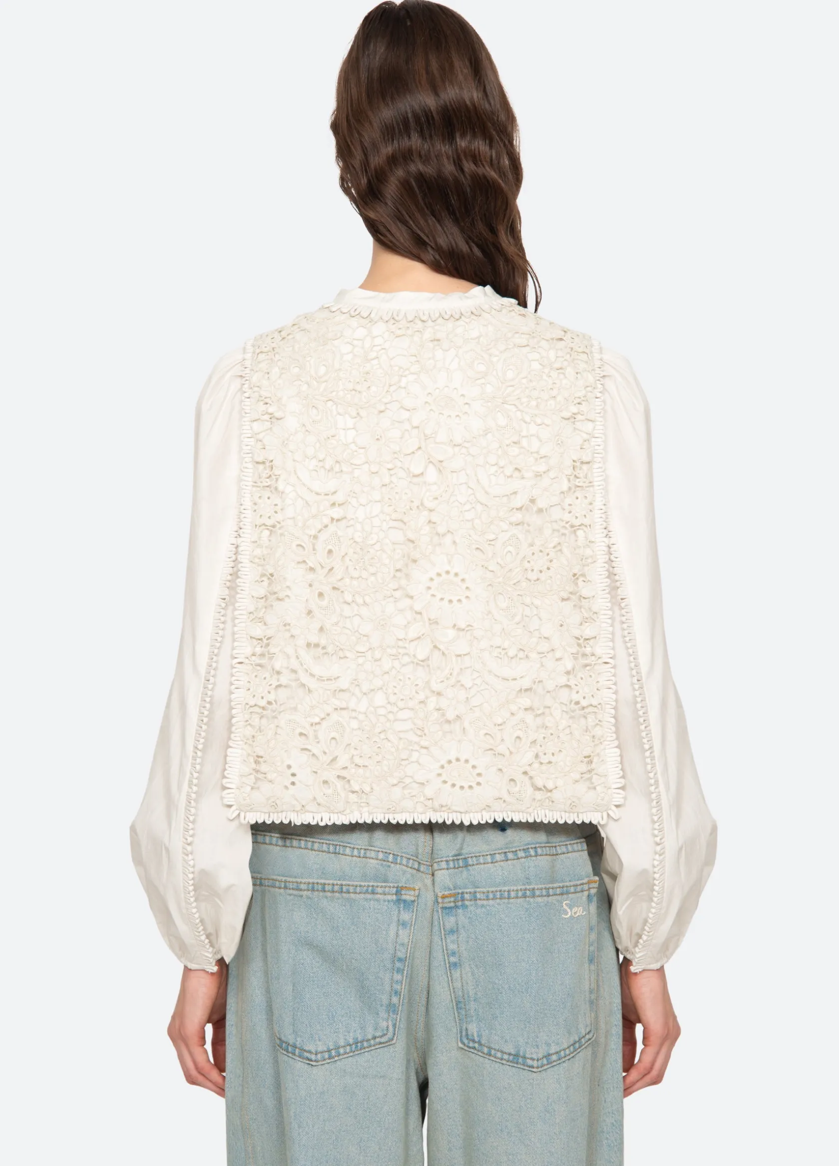 Tops>Sea New York Sabine Top Cream