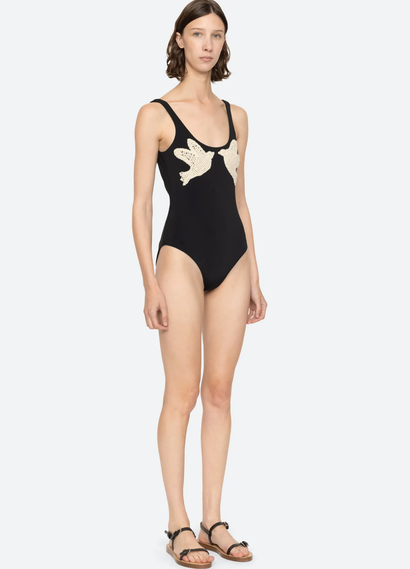 Swimwear>Sea New York Sally One Piece Black