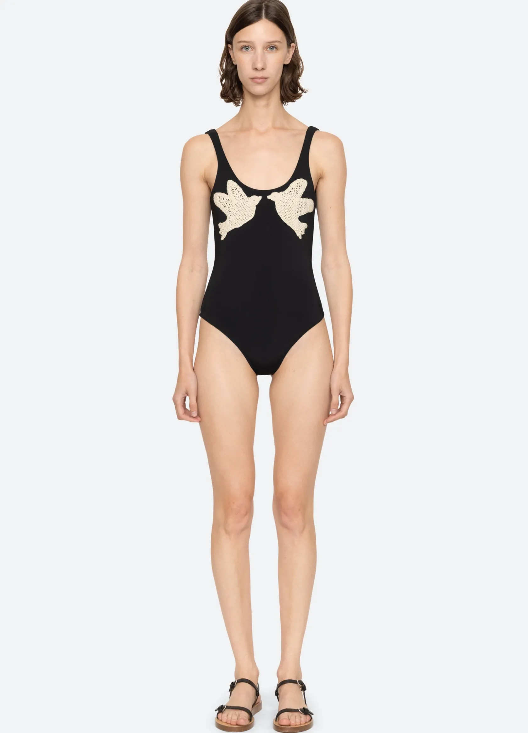 Swimwear>Sea New York Sally One Piece Black