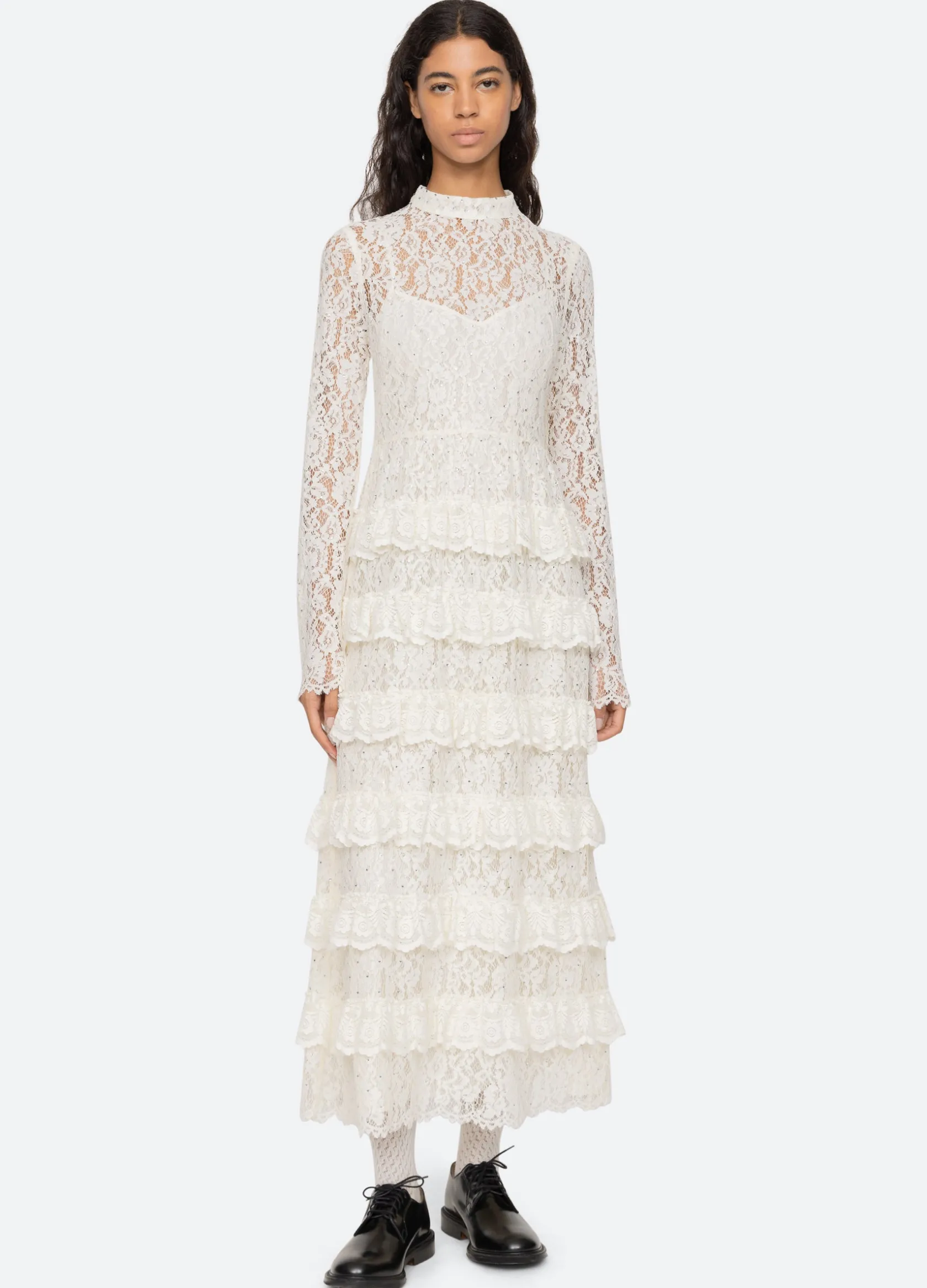 Dresses>Sea New York Seraphina Dress Cream