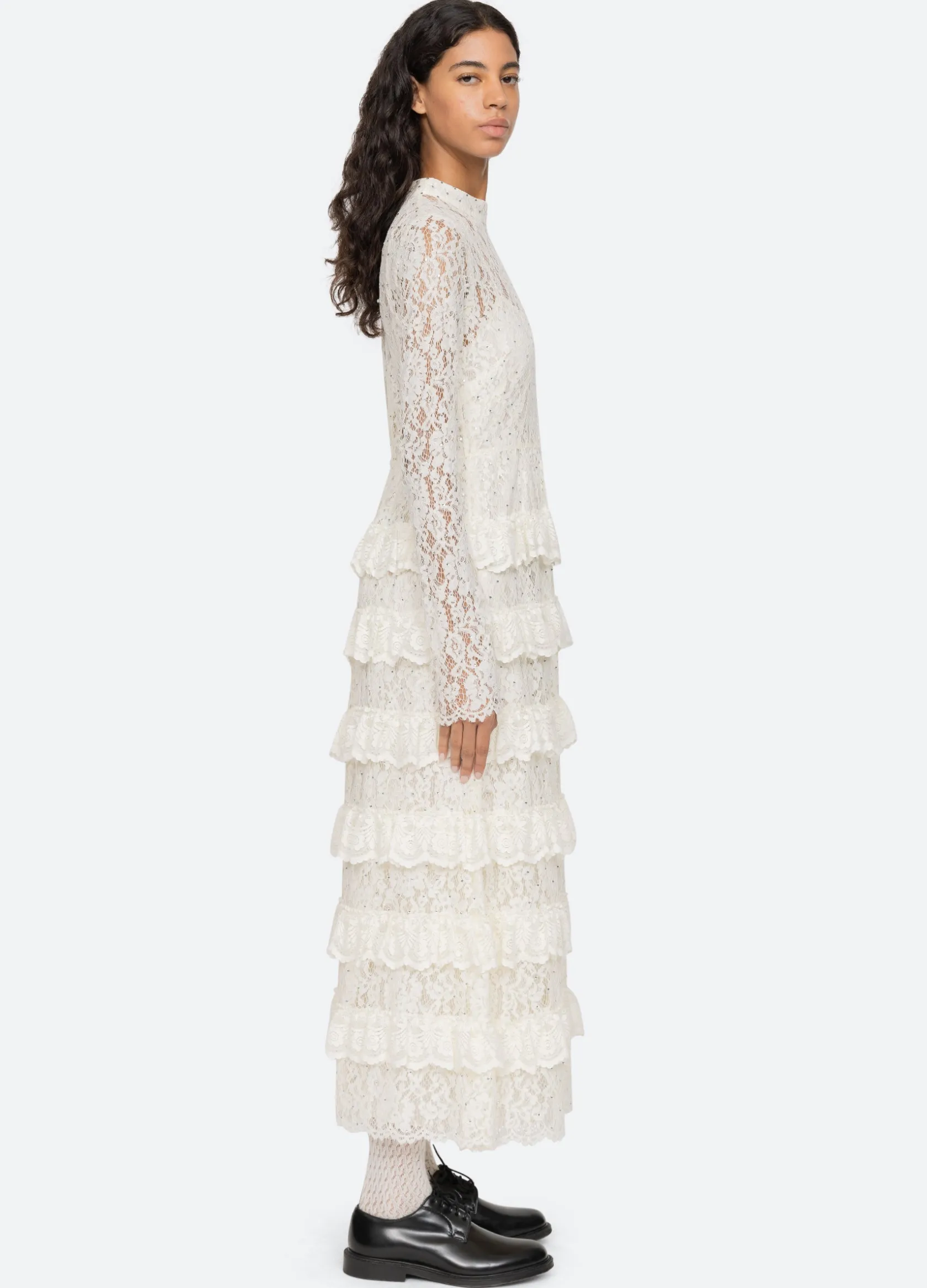 Dresses>Sea New York Seraphina Dress Cream