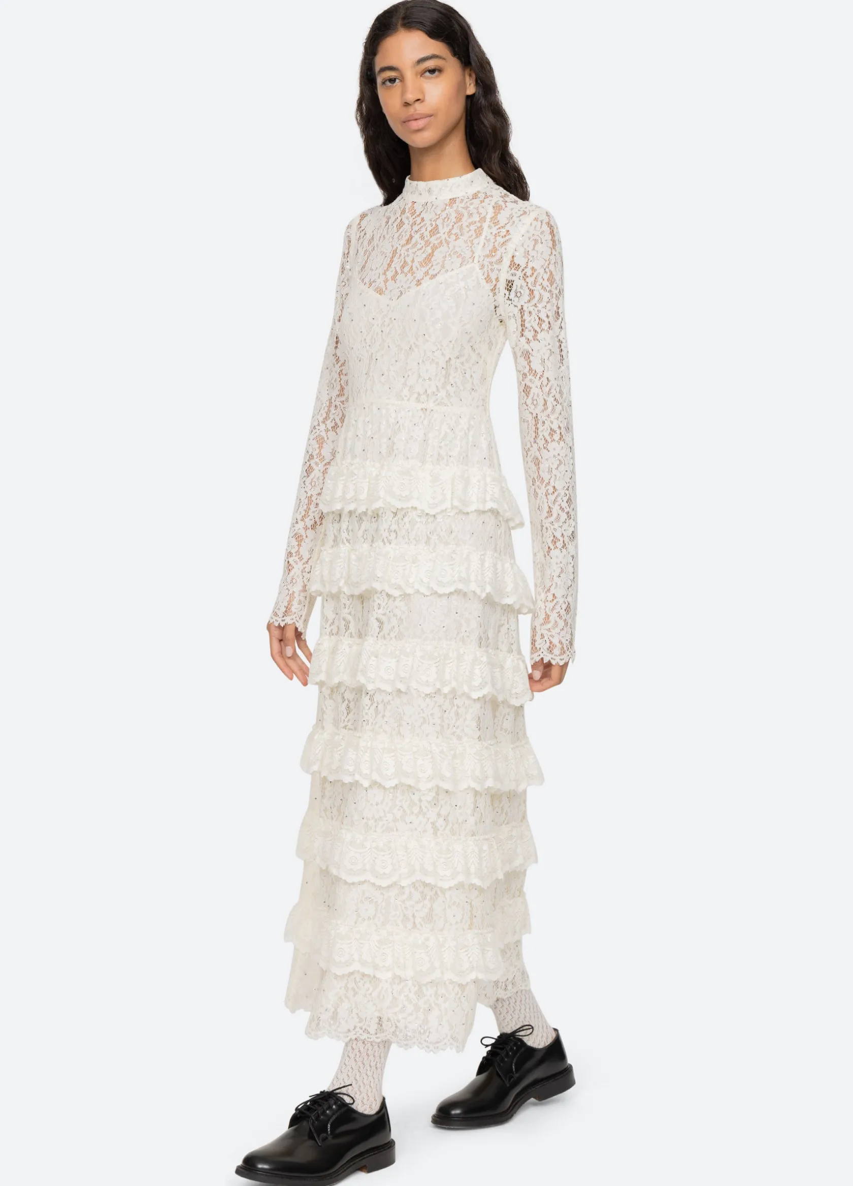 Dresses>Sea New York Seraphina Dress Cream