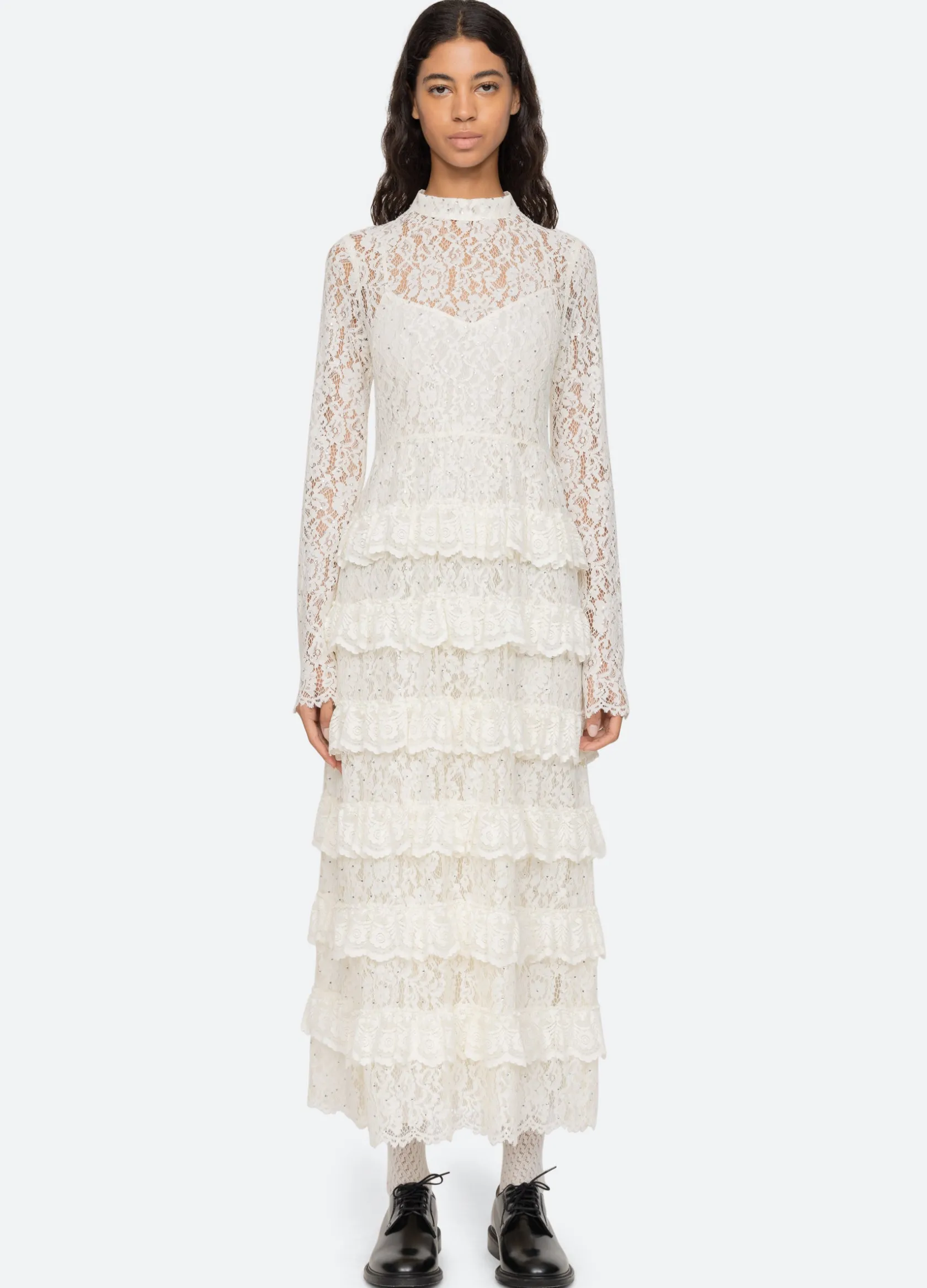 Dresses>Sea New York Seraphina Dress Cream