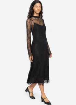 Dresses>Sea New York Seraphina L/S Dress Black