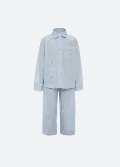 Kids>Sea New York Sheep Kids PJ Set Sky