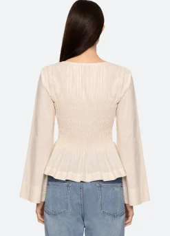 Tops>Sea New York Teri Top Cream