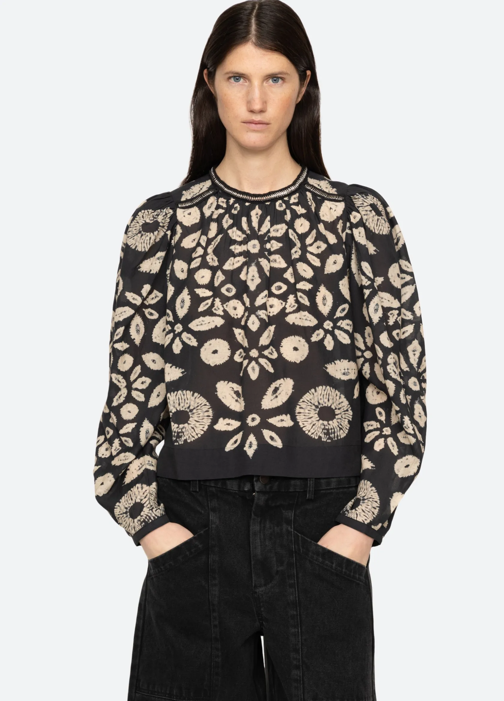 Tops>Sea New York Thea Top Black