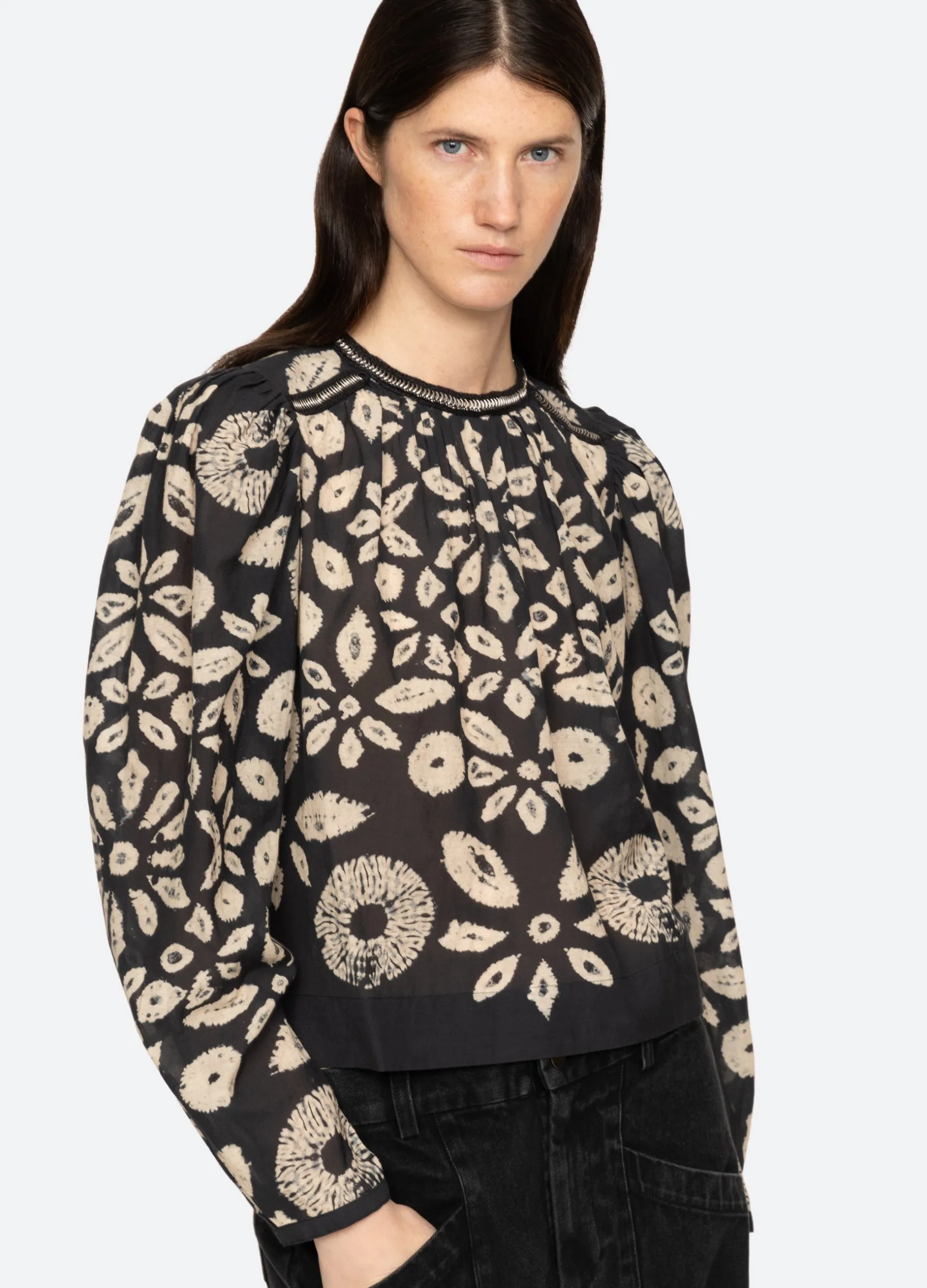 Tops>Sea New York Thea Top Black