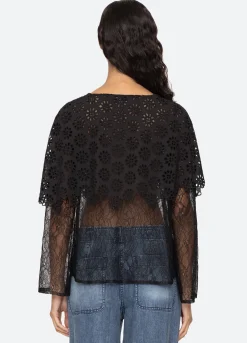 Tops>Sea New York Vale Top Black