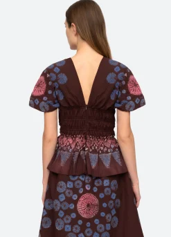 Tops>Sea New York Yana Top Rose